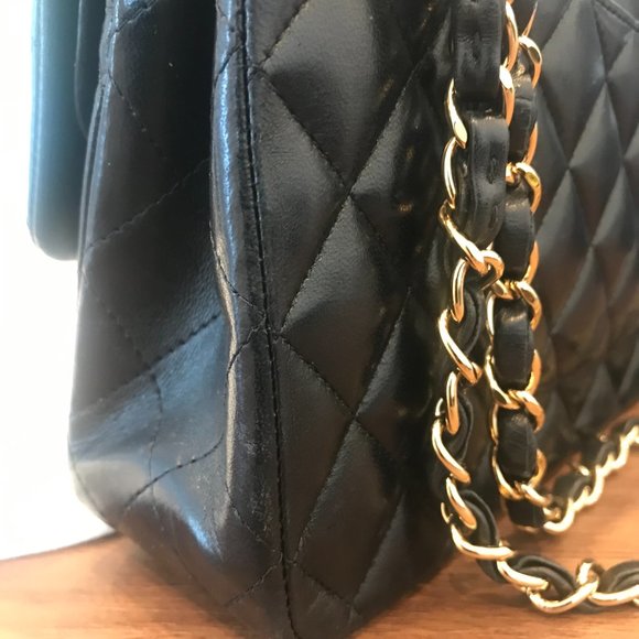 Chanel 2.55 Classic Flap Black Lambskin - Picture 5 of 9